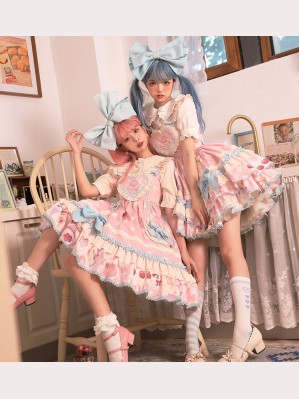 Cream Sugar Honey Sweet Lolita Dress JSK (ME08)